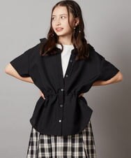 KJBHW21034 a.v.v KIDS(アー・ヴェ・ヴェ) [140-150]レイヤード風ブラウス ブラック