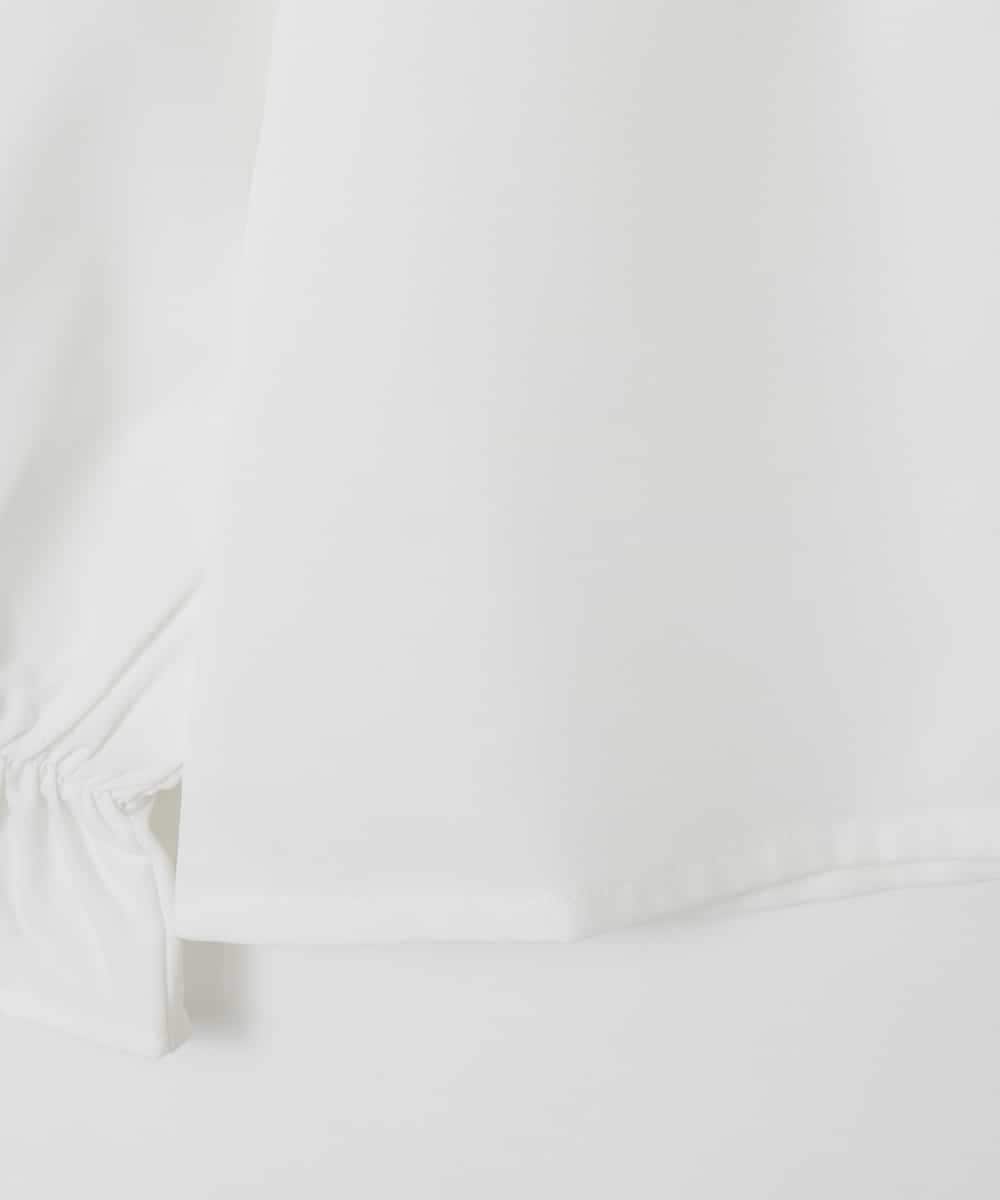 KJBLA40039 a.v.v KIDS(アー・ヴェ・ヴェ) [130-160]フリルカラーブラウス ホワイト