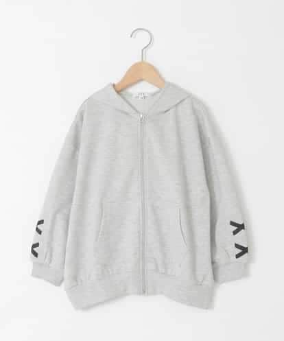 KJCED30044 a.v.v KIDS [120-160]レースアップパーカー