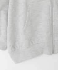 KJCED30044 a.v.v KIDS(アー・ヴェ・ヴェ) [120-160]レースアップパーカー グレー