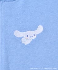 KJCED80049 a.v.v KIDS(アー・ヴェ・ヴェ) 【数量限定】[110-160][シナモロール＆ポチャッコ]フリル衿スウェットカーディガン ブルー