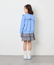 KJCED80049 a.v.v KIDS(アー・ヴェ・ヴェ) 【数量限定】[110-160][シナモロール＆ポチャッコ]フリル衿スウェットカーディガン ブルー
