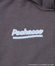 KJCED80049 a.v.v KIDS(アー・ヴェ・ヴェ) 【数量限定】[110-160][シナモロール＆ポチャッコ]フリル衿スウェットカーディガン ダークグレー