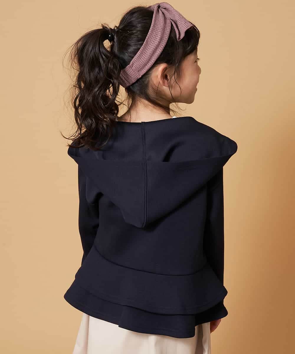 KJCEM21029 a.v.v KIDS(アー・ヴェ・ヴェ) [100-130]【羽織に最適】ダンボールパーカー[WEB限定サイズ] ライトグリーン