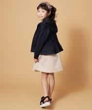 KJCEM21029 a.v.v KIDS(アー・ヴェ・ヴェ) [100-130]【羽織に最適】ダンボールパーカー[WEB限定サイズ] ライトグリーン