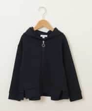 KJCEM21029 a.v.v KIDS(アー・ヴェ・ヴェ) [100-130]【羽織に最適】ダンボールパーカー[WEB限定サイズ] ネイビー