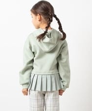 KJCES31034 a.v.v KIDS(アー・ヴェ・ヴェ) [110-130]バックプリーツダンボールパーカー ミント