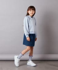 KJCEV31034 a.v.v KIDS(アー・ヴェ・ヴェ) [100-130]ダンボールカーディガン ライトブルー