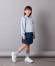 KJCEW31039 a.v.v KIDS(アー・ヴェ・ヴェ) [140-150]ダンボールカーディガン ネイビー