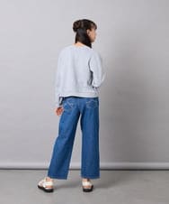 KJCFD31039 a.v.v KIDS(アー・ヴェ・ヴェ) [130-160]Nネックカットカーディガン ライトグレー