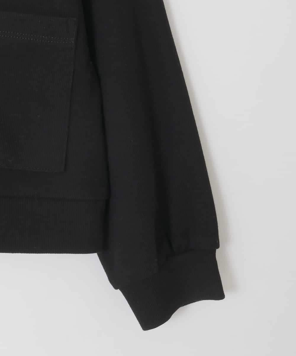 KJCFD31039 a.v.v KIDS(アー・ヴェ・ヴェ) [130-160]Nネックカットカーディガン ブラック