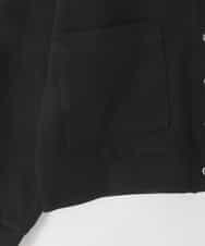 KJCFD31039 a.v.v KIDS(アー・ヴェ・ヴェ) [130-160]Nネックカットカーディガン ブラック