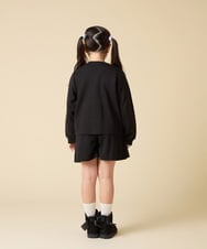 KJCJA32039 a.v.v KIDS(アー・ヴェ・ヴェ) [130-160]ハート刺繍カーディガン グレー