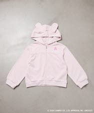 KJCJA80044 a.v.v KIDS(アー・ヴェ・ヴェ) 【数量限定】[100-150]［マイメロディ／クロミ］耳付きパーカー ピンク