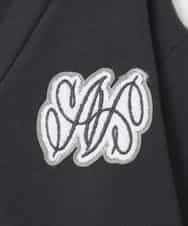 KJCKA41039 a.v.v KIDS(アー・ヴェ・ヴェ) [130-160]ワンポイント刺繍カーディガン ブラック