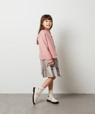 KJCKU41039 a.v.v KIDS(アー・ヴェ・ヴェ) [160]ダンボールカーディガン ピンク