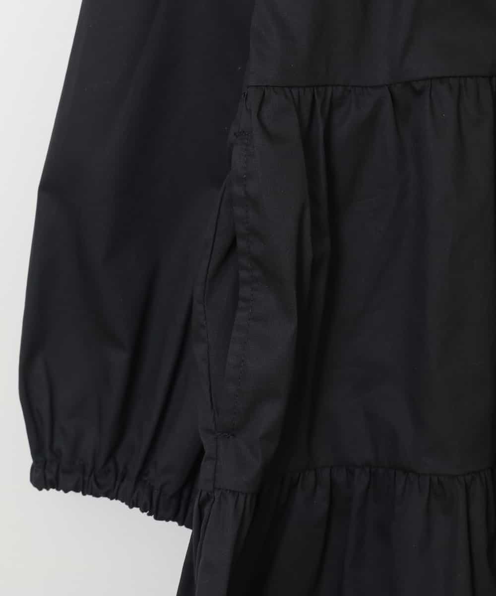 KJECM20034 a.v.v KIDS(アー・ヴェ・ヴェ) [110-130]ティアードワンピース[WEB限定サイズ] ブラック