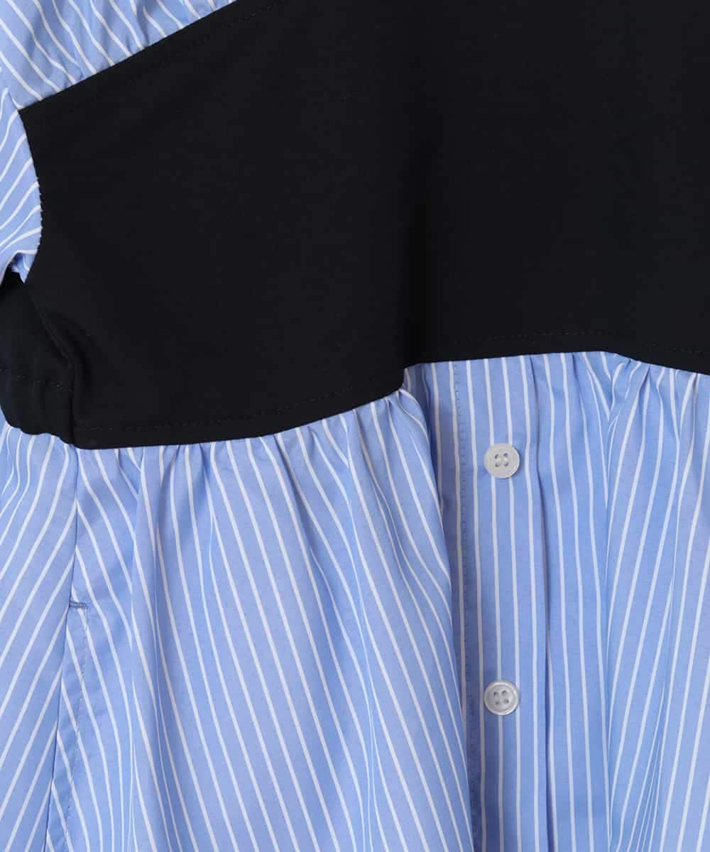 160]ビスチェドッキングシャツワンピース(ワンピース) | a.v.v KIDS