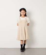 KJEFD41059 a.v.v KIDS(アー・ヴェ・ヴェ) [130-160]バルーンジャンスカ ベージュ