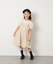 KJEFD41059 a.v.v KIDS(アー・ヴェ・ヴェ) [130-160]バルーンジャンスカ ベージュ