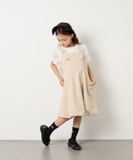 KJEFD41059 a.v.v KIDS(アー・ヴェ・ヴェ) [130-160]バルーンジャンスカ ベージュ