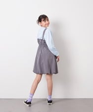 KJEFD41059 a.v.v KIDS(アー・ヴェ・ヴェ) [130-160]バルーンジャンスカ ダークグレー