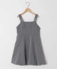 KJEFD41059 a.v.v KIDS(アー・ヴェ・ヴェ) [130-160]バルーンジャンスカ ダークグレー