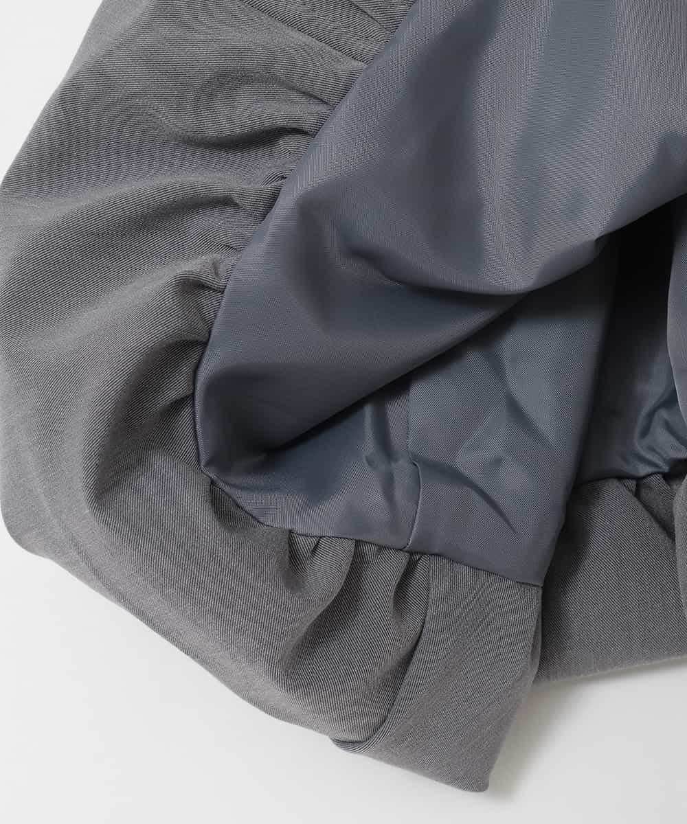 KJEFD41059 a.v.v KIDS(アー・ヴェ・ヴェ) [130-160]バルーンジャンスカ ダークグレー