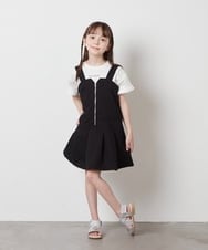 KJEFW40044 a.v.v KIDS(アー・ヴェ・ヴェ) [140-150]フロントジップジャンスカ ブルー