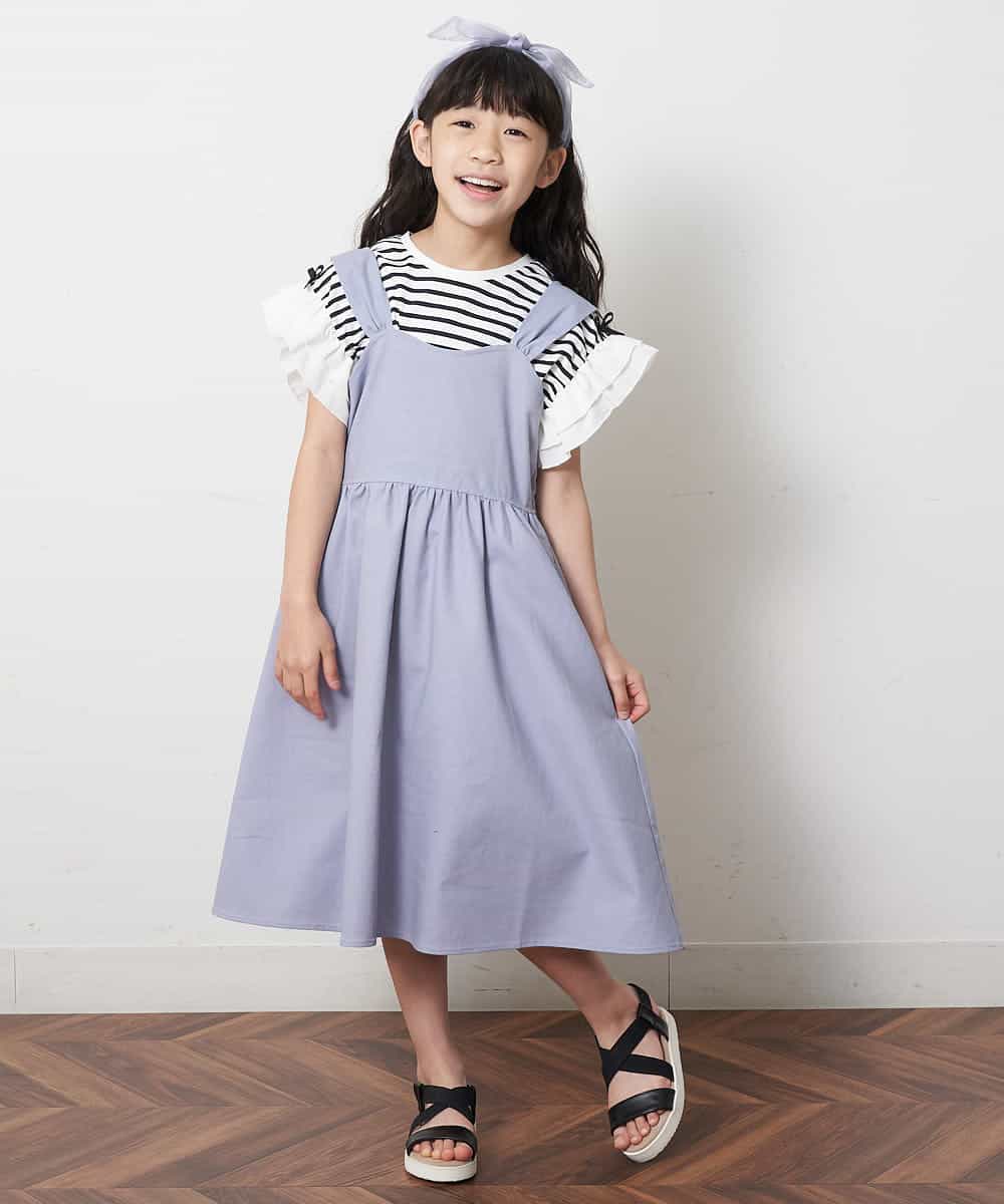 A V V Kids アー ヴェ ヴェ 140 150 バックリボンフィットアンドフレアワンピース イトキンオンラインストア