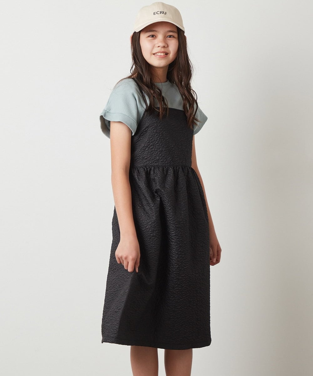 KJEGS03039 a.v.v KIDS(アー・ヴェ・ヴェ) [130]キャミワンピース グリーン