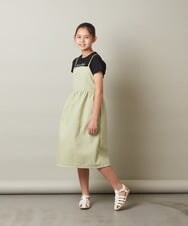 KJEGS03039 a.v.v KIDS(アー・ヴェ・ヴェ) [130]キャミワンピース グリーン