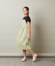 KJEGS03039 a.v.v KIDS(アー・ヴェ・ヴェ) [130]キャミワンピース グリーン
