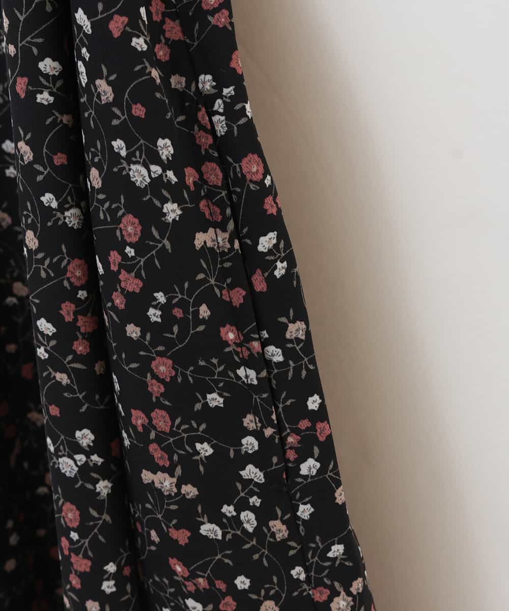 KJEKJ10034 a.v.v KIDS(アー・ヴェ・ヴェ) [100-130]フラワープリントキャミワンピース[WEB限定サイズ] ブラック