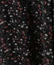 KJEKJ10034 a.v.v KIDS(アー・ヴェ・ヴェ) [100-130]フラワープリントキャミワンピース[WEB限定サイズ] ブラック