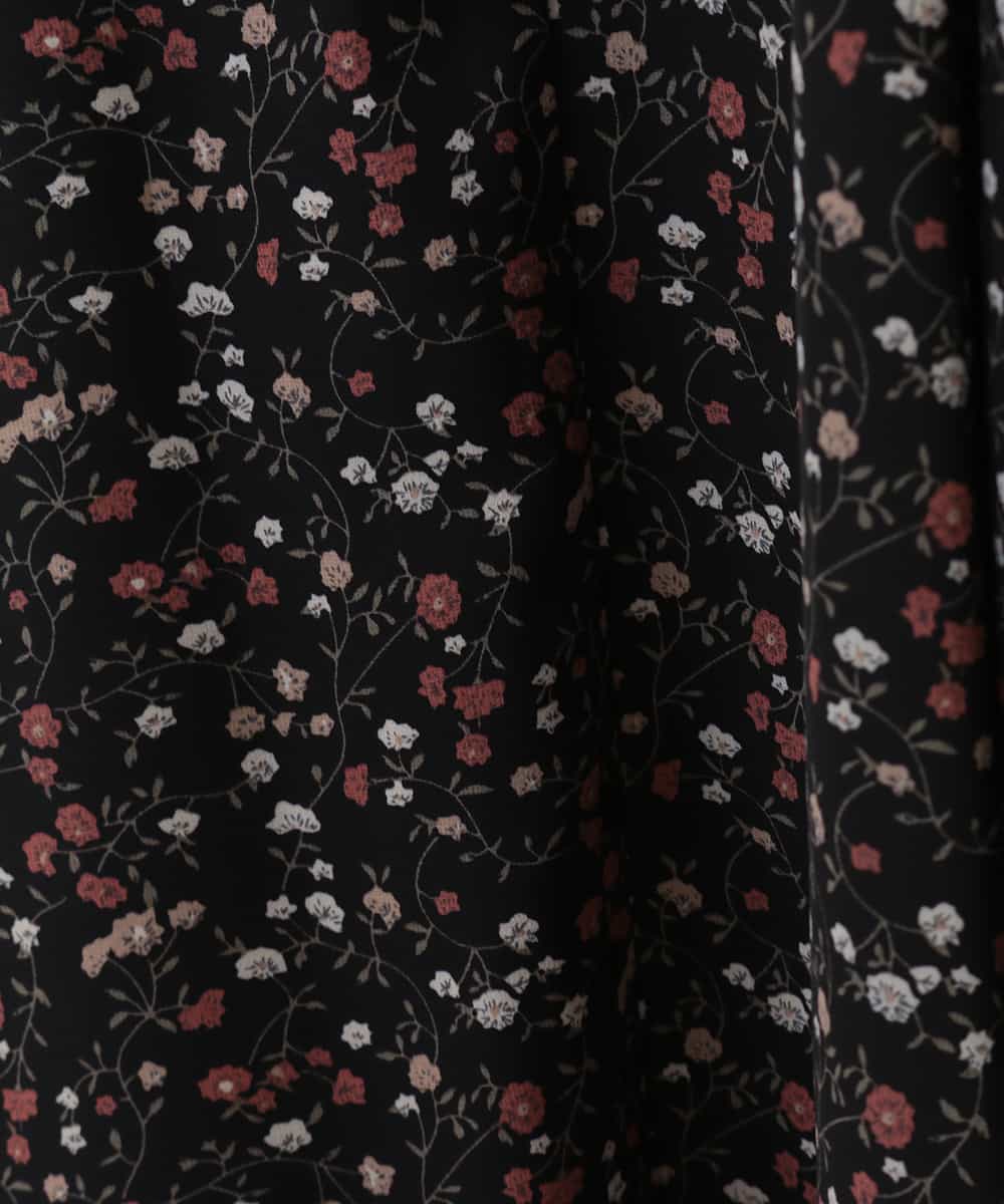 KJEKJ10034 a.v.v KIDS(アー・ヴェ・ヴェ) [100-130]フラワープリントキャミワンピース[WEB限定サイズ] ブラック