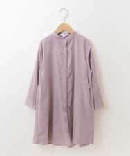 KJEKJ11034 a.v.v KIDS(アー・ヴェ・ヴェ) [100-130]コーデュロイシャツワンピース[WEB限定サイズ] ピンク