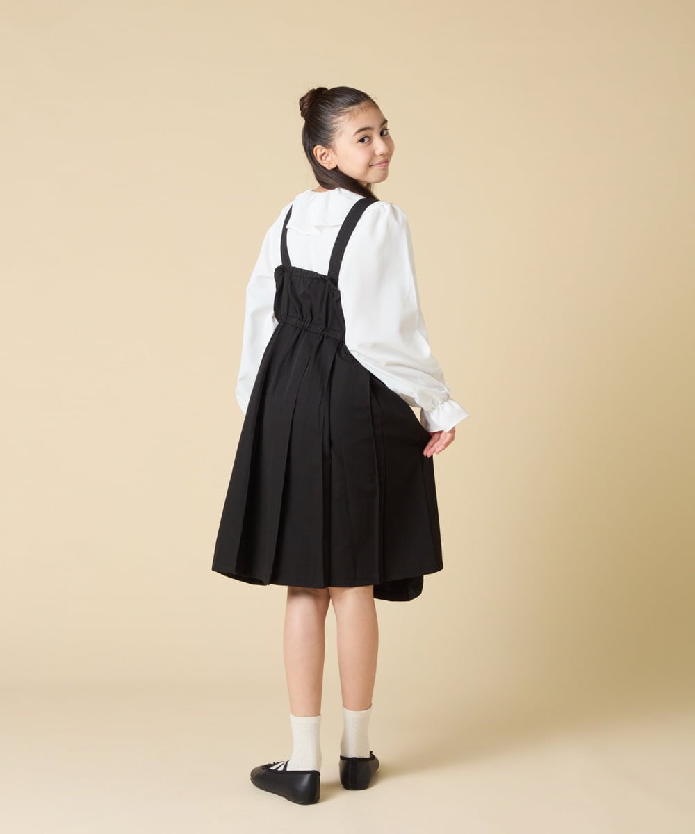 KJELA42064 a.v.v KIDS(アー・ヴェ・ヴェ) [130-160]プリーツベアジャンスカ グレー