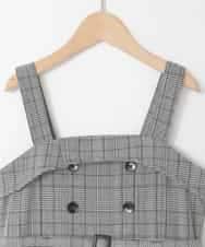 KJELA42064 a.v.v KIDS(アー・ヴェ・ヴェ) [130-160]プリーツベアジャンスカ グレー