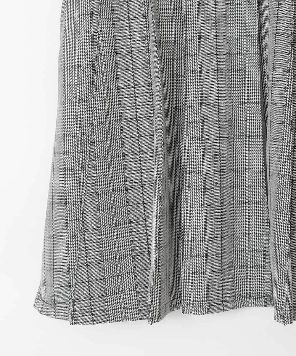 KJELA42064 a.v.v KIDS(アー・ヴェ・ヴェ) [130-160]プリーツベアジャンスカ グレー