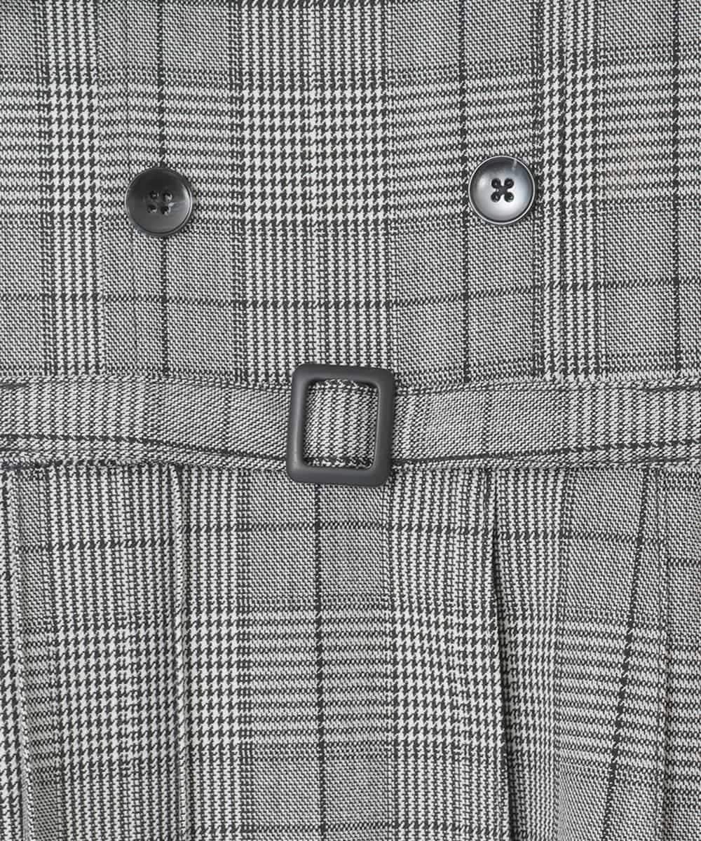 KJELA42064 a.v.v KIDS(アー・ヴェ・ヴェ) [130-160]プリーツベアジャンスカ グレー