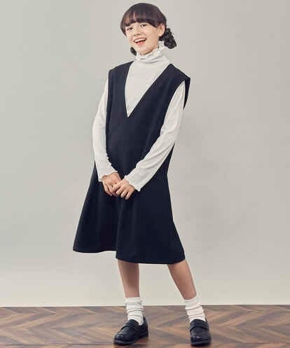 KJELR61049 a.v.v KIDS [160]Vネックジャンパースカート