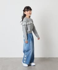 KJFAD03039 a.v.v KIDS(アー・ヴェ・ヴェ) [120-160]ノルディックニット グレー