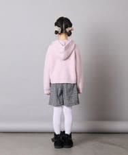 KJFAD04039 a.v.v KIDS(アー・ヴェ・ヴェ) [120-160]ニットパーカー ピンク