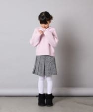 KJFAD04039 a.v.v KIDS(アー・ヴェ・ヴェ) [120-160]ニットパーカー ピンク