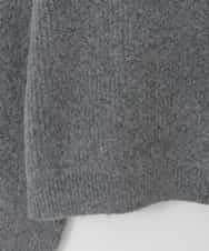 KJFAD04039 a.v.v KIDS(アー・ヴェ・ヴェ) [120-160]【おうちで洗える】とろふわニットパーカー ダークグレー