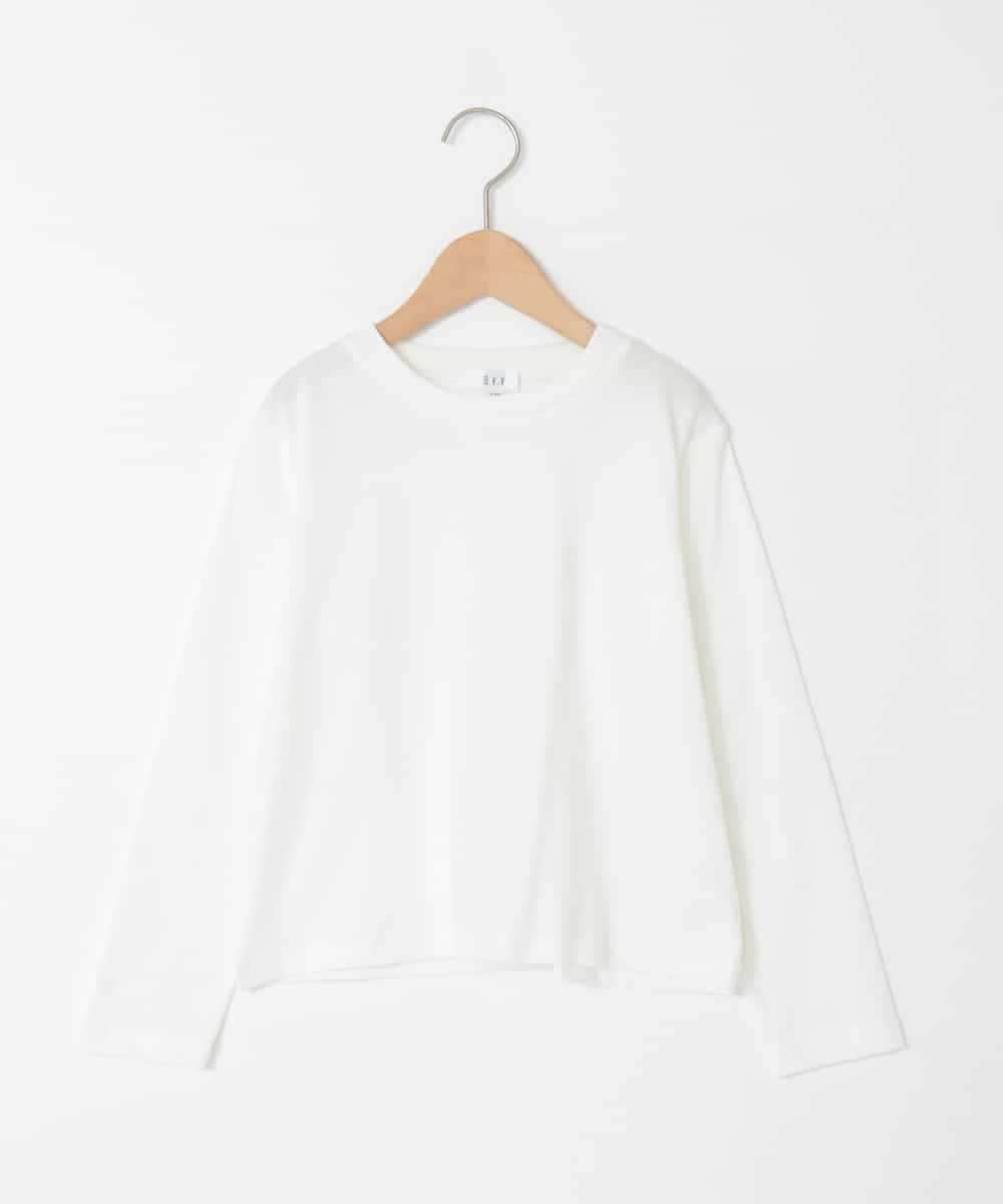 KJFED30044 a.v.v KIDS(アー・ヴェ・ヴェ) [120-160][ママとお揃いコーデが叶う]襟付きメッシュニットレイヤードトップス コーラルピンク