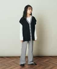 KJFFP41039 a.v.v KIDS(アー・ヴェ・ヴェ) [100-130]【2点セット】チルデンニットベストセット ライトブルー