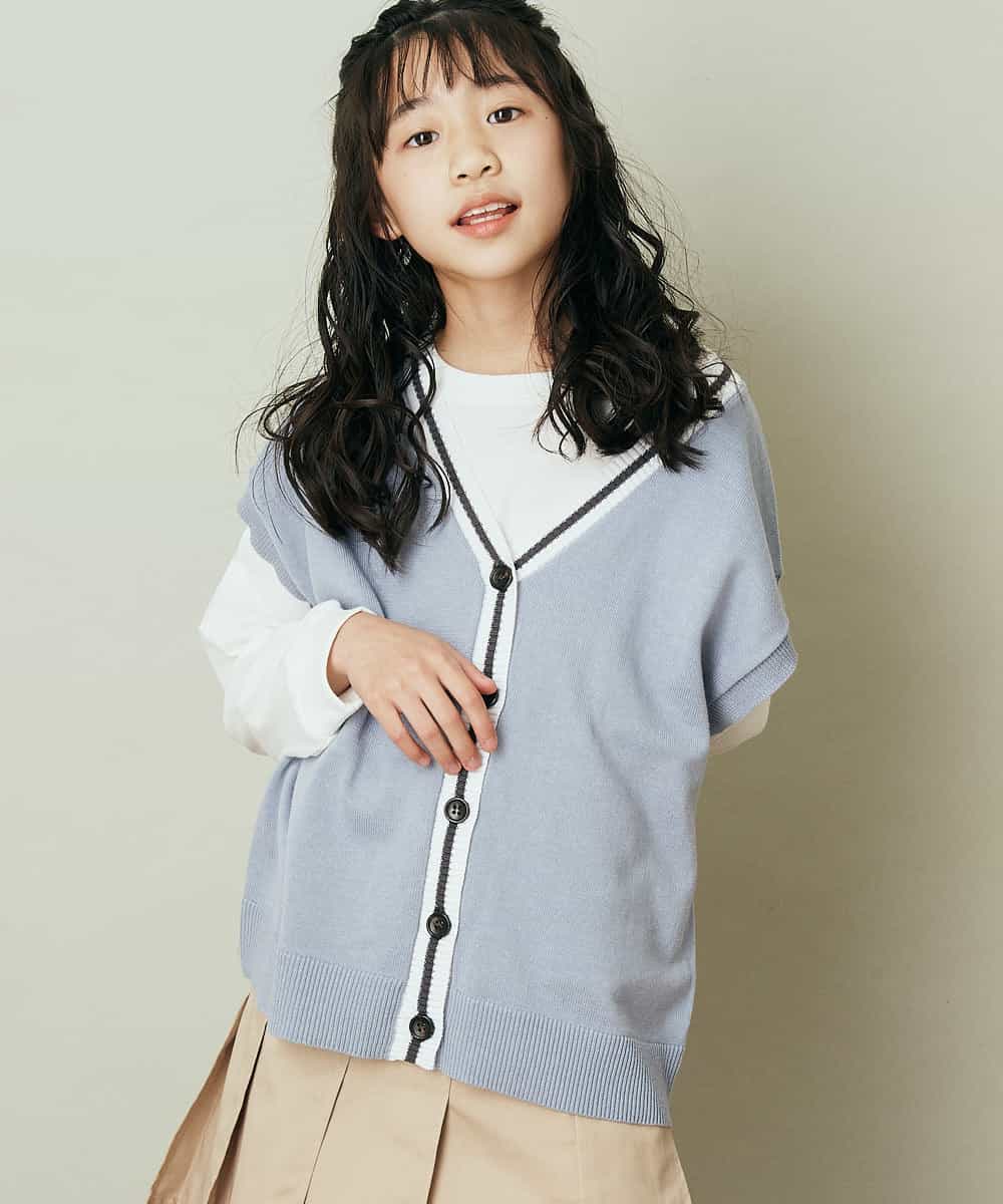 160 2点セット チルデンニットベストセット ベスト ジレ A V V Kids アー ヴェ ヴェ イトキンオンラインストア