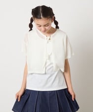 KJFGB01049 a.v.v KIDS(アー・ヴェ・ヴェ) [140-150][マルチWAY]メッシュニットセット ライトブルー